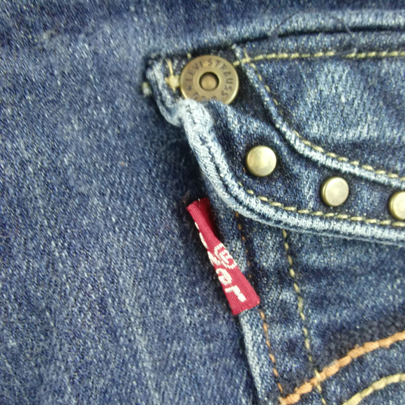 LEVI'S 515 Stud Pocket Boot Cut Jeans - Picture 7 of 7